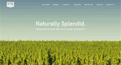 Desktop Screenshot of naturallysplendid.com