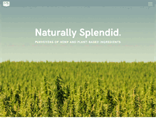 Tablet Screenshot of naturallysplendid.com